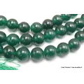 Mala tibetain de prières tibétain en Jade vert 8 mm - Mala tibétain 108 perles