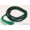 Mala de prières tibétain en Jade vert 8 mm Mala tibétain 108 perles MADP17