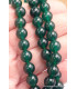 Mala de prières tibétain en Jade vert 8 mm Mala tibétain 108 perles MADP17