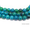 Mala de méditation 108 perles de Chrysocolle grade AA Mala tibétain 108 perles MADP19