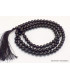 Collier mala tibétain 108 perles Tourmaline noire Mala tibétain 108 perles MADP22