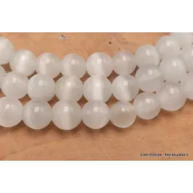 Mala tibétain de méditation en Sélénite - Mala tibétain 108 perles