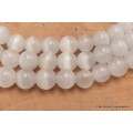Mala de méditation en Sélénite Mala tibétain 108 perles MADP23