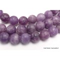 Mala tibétain bouddhiste 108 perles en Lépidolite Mala tibétain 108 perles MADP25