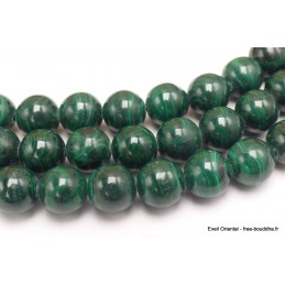 Mala tibétain bouddhiste 108 perles en Malachite Mala tibétain 108 perles MADP26