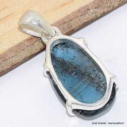 Bijou en Cyanite mousse bleu sarcelles pierre facettée Bijoux en Cyanite Bleue CWA100