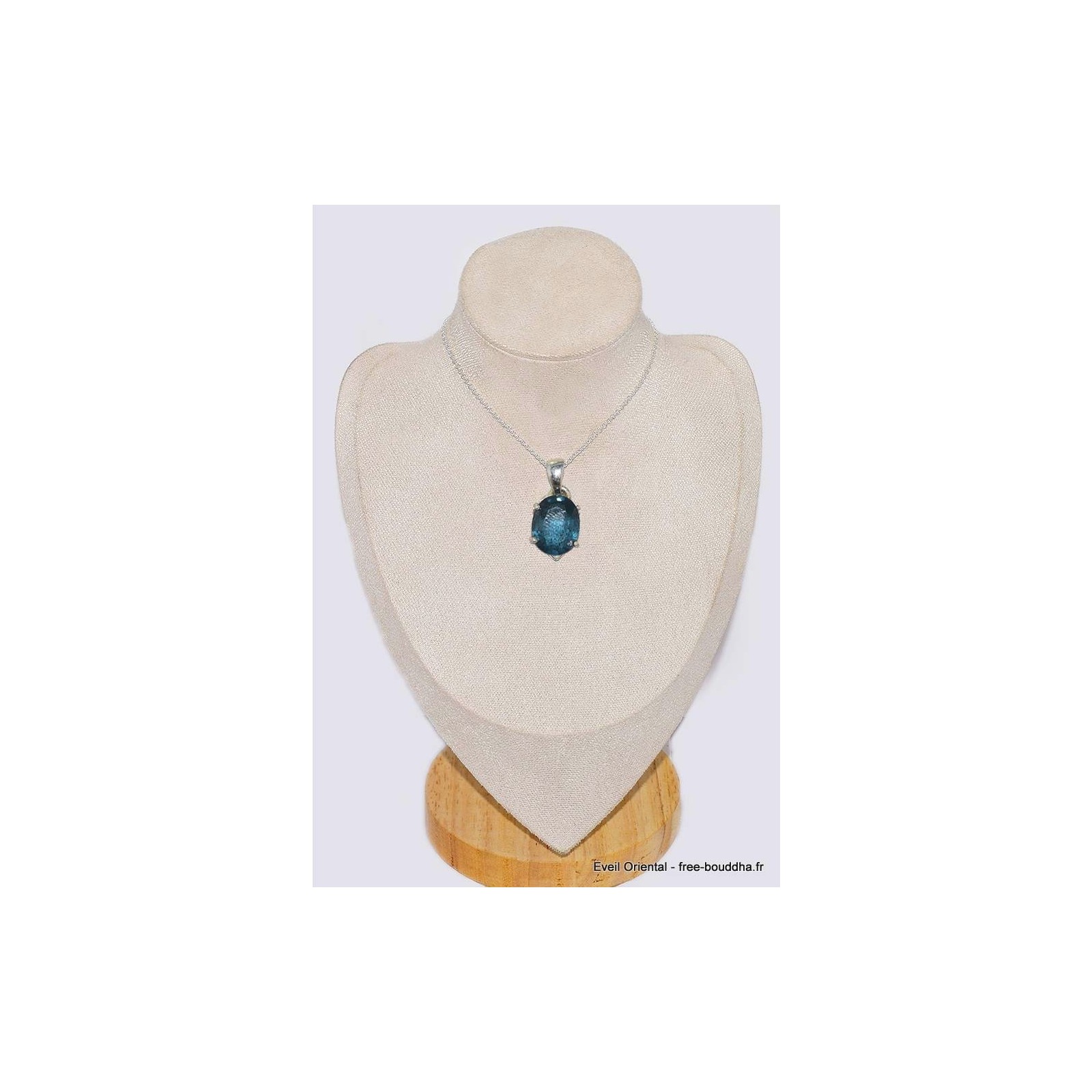 Cyanite Brute (Disthène) - Pendentif en kyanite - pierre naturelle