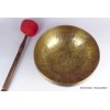 Bol tibétain de cérémonie full moon béni 26 cm Bols tibétains 7 métaux BFM5