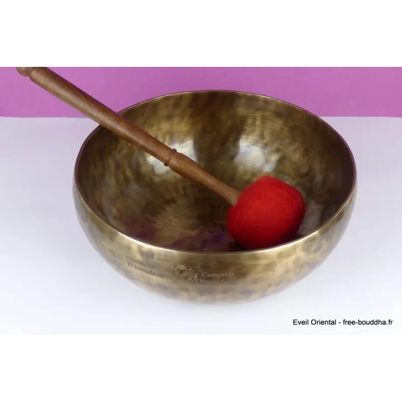 Authentique Bol Tibétain 7 Métaux 29 cm - Bols tibétains 7 métaux