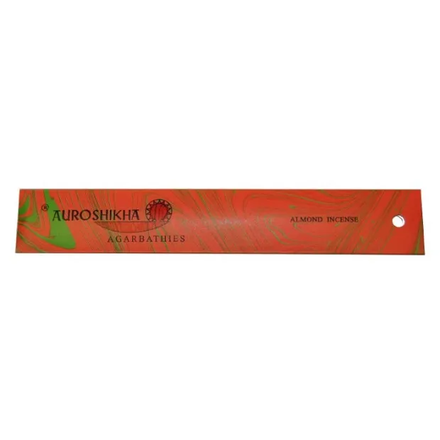Encens bio Auroshikha Amande - Encens naturel bio Auroshika aux plantes