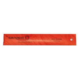 Encens bio ayurvédique Auroshikha Rose - Encens naturel bio Auroshika aux plantes