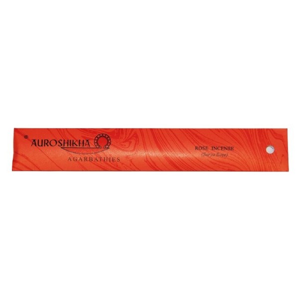 Encens bio ayurvédique Auroshikha Rose Encens tibétains, accessoires ZA43