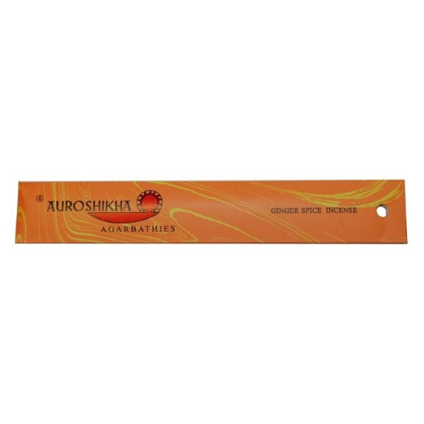 Encens bio ayurvédique Auroshikha Gingembre Encens tibétains, accessoires ZA23-a