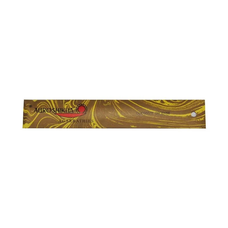 Encens naturel bio Auroshikha Noix de coco - Encens naturel bio Auroshika aux plantes