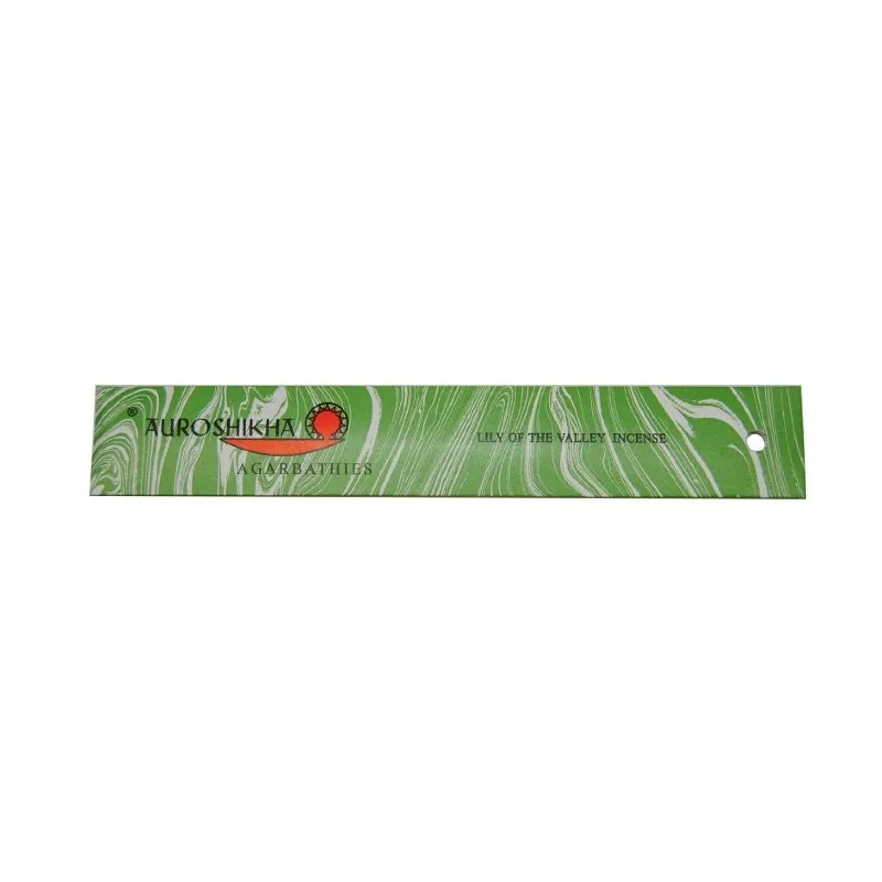Encens naturel bio Auroshikha Lily of the Valley - Encens naturel bio Auroshika aux plantes