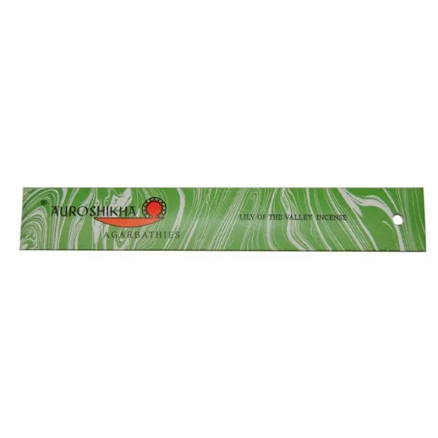 Encens naturel bio Auroshikha Lily of the Valley - Encens naturel bio Auroshika aux plantes