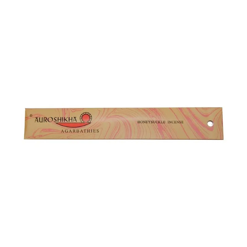 Encens naturel bio Auroshikha Chevrefeuille - Honeysuckle - Encens naturel bio Auroshika aux plantes