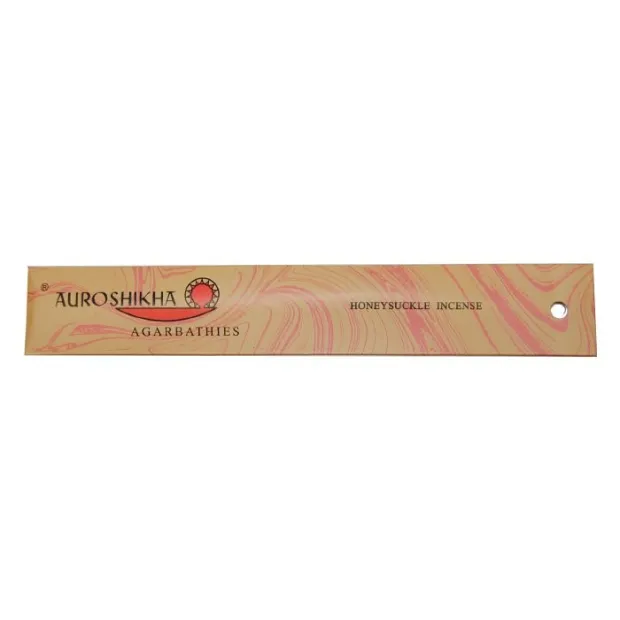 Encens naturel bio Auroshikha Chevrefeuille - Honeysuckle - Encens naturel bio Auroshika aux plantes