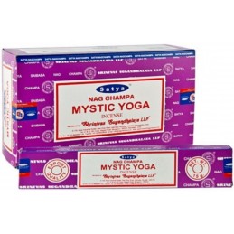 Encens indien Nag Champa Satya Mystic Yoga 15 gr Encens tibétains, accessoires ZD524