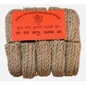 Encens tibétain en cordelette Suddha Asta - Purification - Encens tibétain en cordelette artisanal