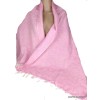 Châle pashmina laine de Yak Rose pâle Châles laine de yak CPLY110