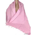 Châle pashmina laine de Yak Rose pâle - Châles laine de yak