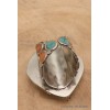 Grosse bague Tibétaine forme losange Bagues tibétaines bouddhistes GBT10
