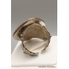 Grosse bague Tibétaine traditionnelle forme ovale Bagues tibétaines bouddhistes GBT11