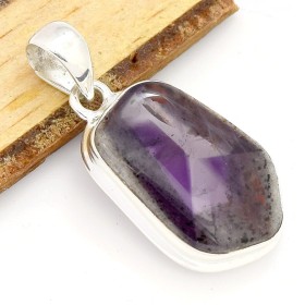 Pendentif argent Auralite 23 pierre naturelle Pendentifs pierres naturelles CWA1.6