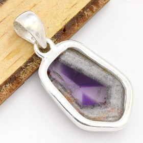 Pendentif argent Auralite 23 pierre naturelle Bijoux en Auralite 23 CWA1.6