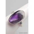 Bijou Bague Auralite 23 pierre naturelle taille 58 Bagues pierres naturelles CWA102.6