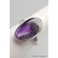 Bijou Bague Auralite 23 pierre naturelle taille 58 - Bagues pierres naturelles