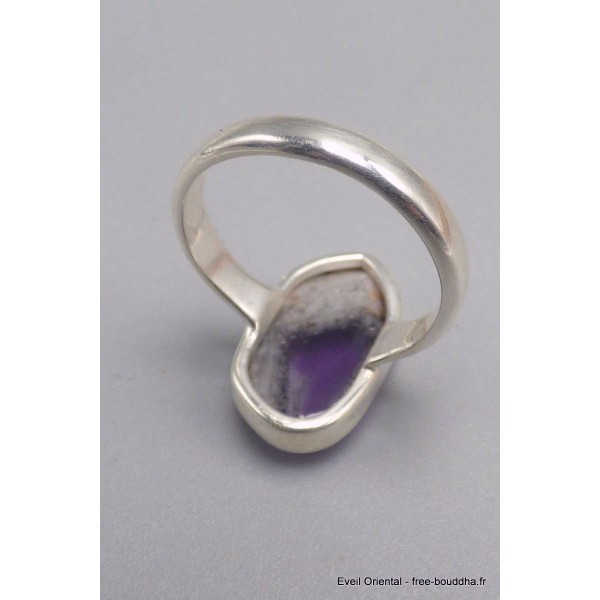 Bijou Bague Auralite 23 pierre naturelle taille 58 Bagues pierres naturelles CWA102.6