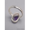 Bijou Bague Auralite 23 pierre naturelle taille 58 Bagues pierres naturelles CWA102.6