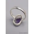Bijou Bague Auralite 23 pierre naturelle taille 58 - Bagues pierres naturelles