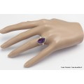 Bijou Bague Auralite 23 pierre naturelle taille 58 Bagues pierres naturelles CWA102.6