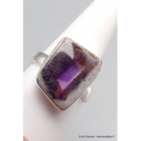 Bague en Auralite 23 pierre naturelle taille 60 Bijoux en Auralite 23 CWA102.8