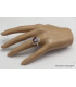 Bague en Auralite 23 pierre naturelle taille 60 Bagues pierres naturelles CWA102.8