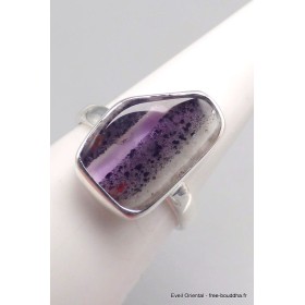 Bague en Auralite 23 pierre naturelle taille 55 Bagues pierres naturelles CWA102.9