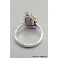Bague en Auralite 23 pierre naturelle taille 55 Bagues pierres naturelles CWA102.9