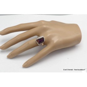 Bague en Auralite 23 pierre naturelle taille 55 Bijoux en Auralite 23 CWA102.9