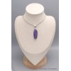 Pendentif Charoite de Russie oval allongé Pendentifs pierres naturelles PU48.8