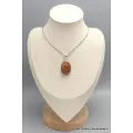 Pendentif Marium Jaspe Coquina oval - Bijoux en Marium Jaspe Coquina