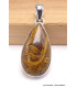 Pendentif goutte en Marium Jaspe Coquina Bijoux en Marium Jaspe Coquina CWA103.1