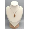 Pendentif goutte en Marium Jaspe Coquina - Bijoux en Marium Jaspe Coquina