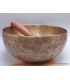 Authentique bol tibétain ancien double paroi 22 cm