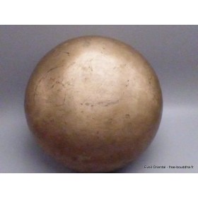 Authentique bol tibétain ancien double paroi 19,5 cm Bols tibétains 7 métaux BOLA73