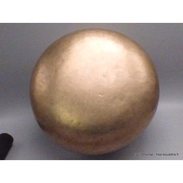 Authentique ancien bol chantant tibétain 21,5 cm Bols tibétains 7 métaux BOLA75