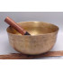 Authentique ancien bol chantant tibétain 21,5 cm