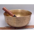 Authentique ancien bol chantant tibétain 21,5 cm - Bols tibétains 7 métaux